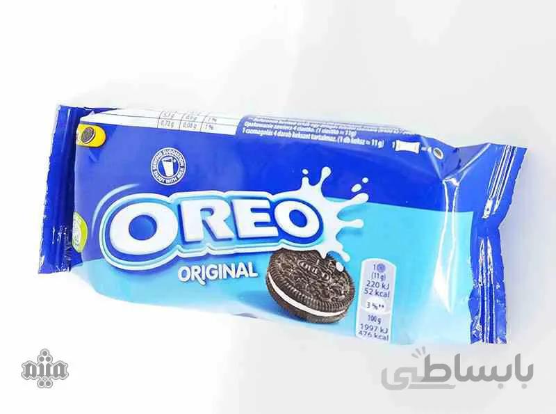 بیسکوئیت اورئو وانیلی 44 گرمی