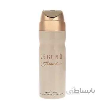اسپری زنانه امپر مدل Legend Femme حجم 200 میلی لیتر ا Emper Legend Femme Spray for Women 200ml