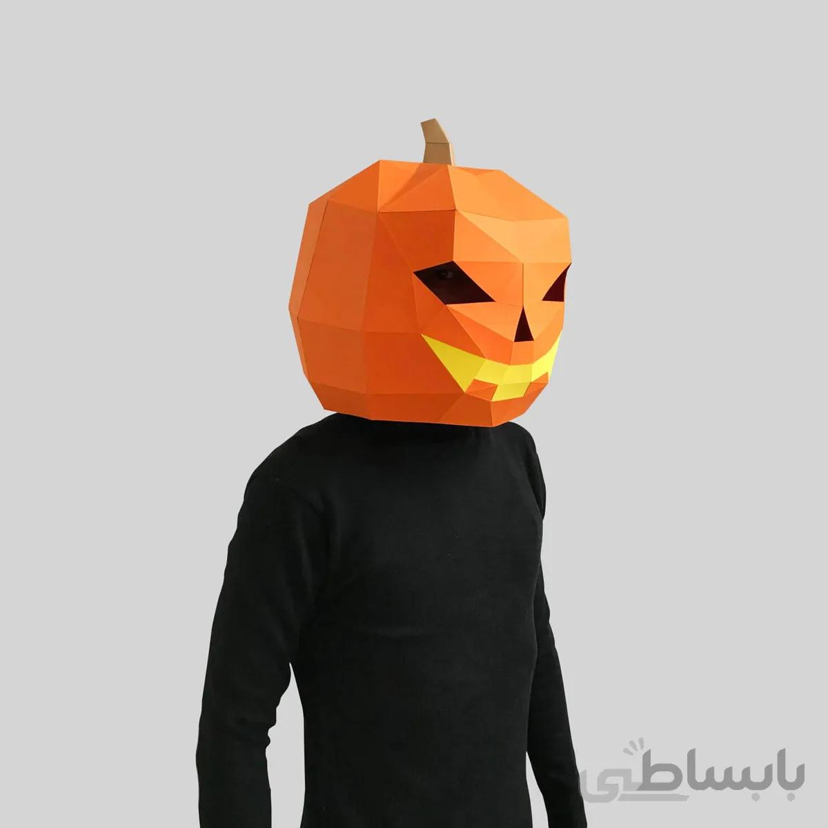 ماسک صورت اوریگامی هالووین 1