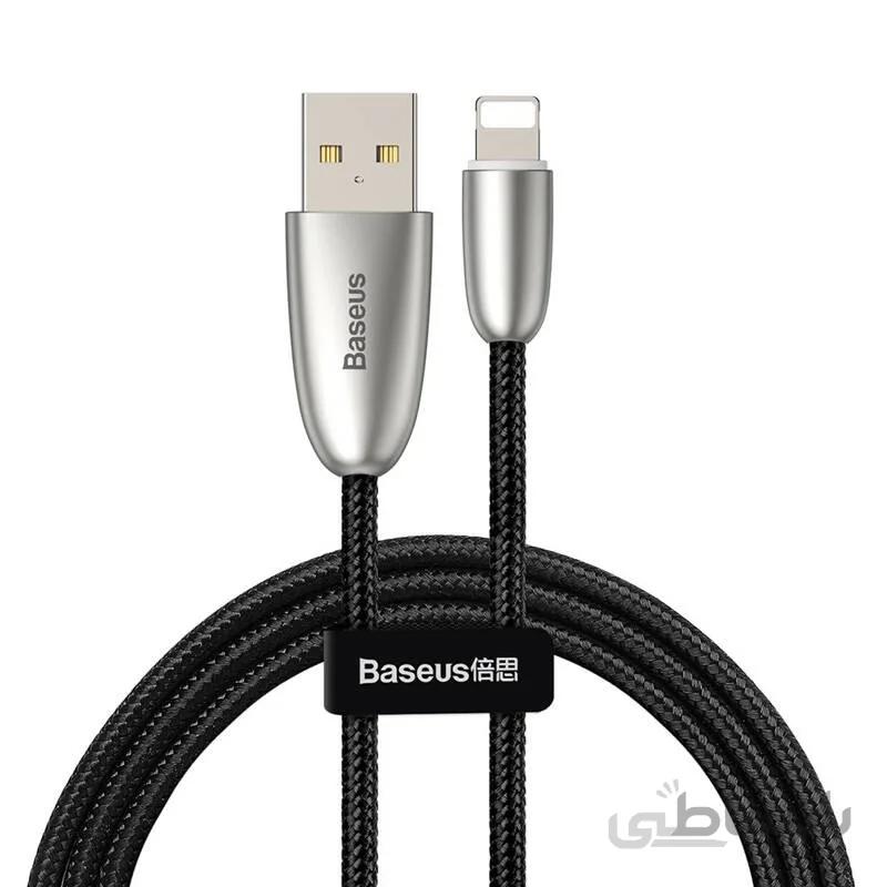 کابل آیفونی Baseus CALHJ-C01 2.4A 1m ا Baseus CALHJ-C01 2.4A 1m Lightning Cable