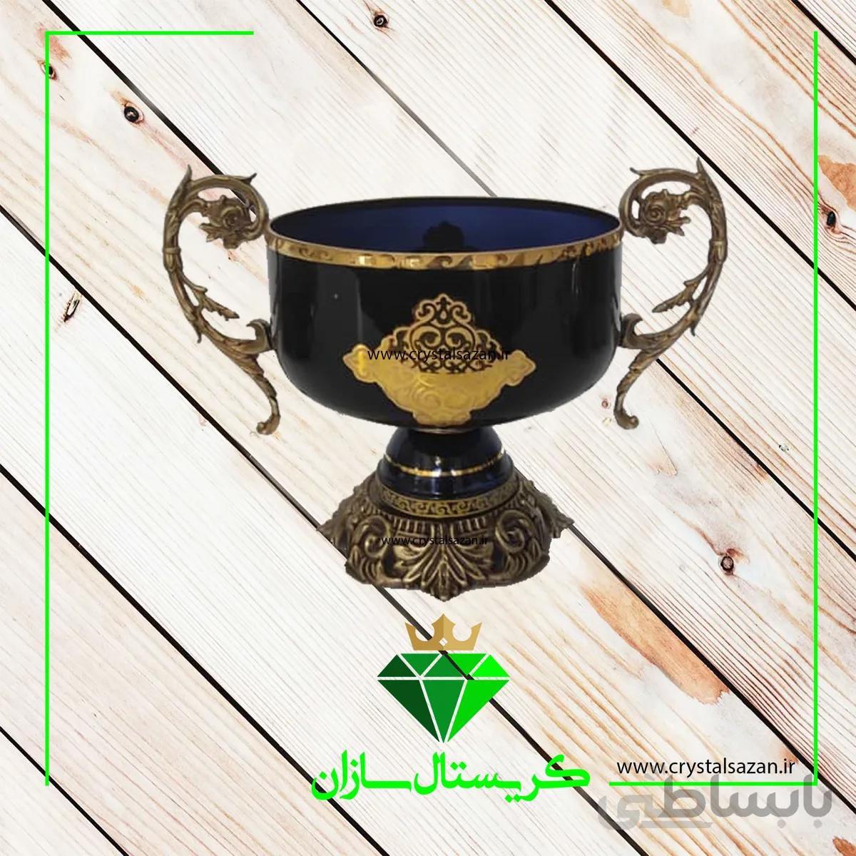 آجیل خوری کریستال کد A1333 کریستال سازان