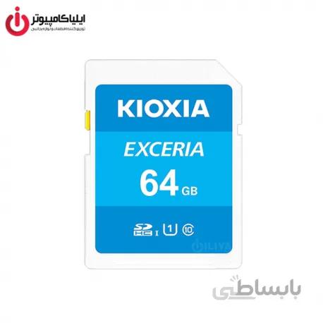 مموری کارت SD کلاس U1 10 کیوکسیا مدل LNEX1L064GG4 ظرفیت 64 گیگابایت