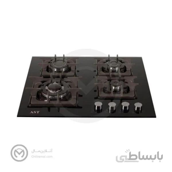 اجاق گاز صفحه ای آ اس تی مدل کیو وان V4 ا coktop berner