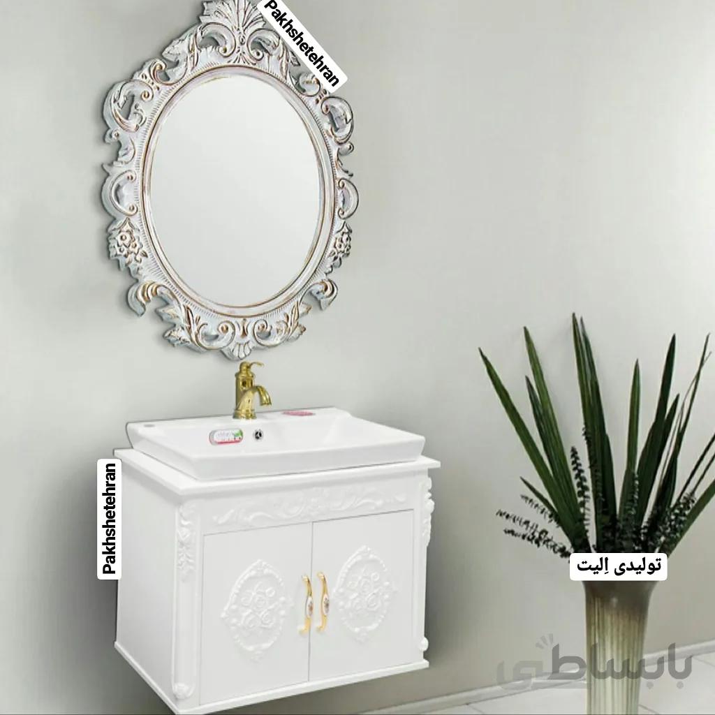 روشویی کابینت دار آسپن کلاسیک دیواری68 سانت ا روشویی کابینت دار آسپن کلاسیک دیواری68 سانت
