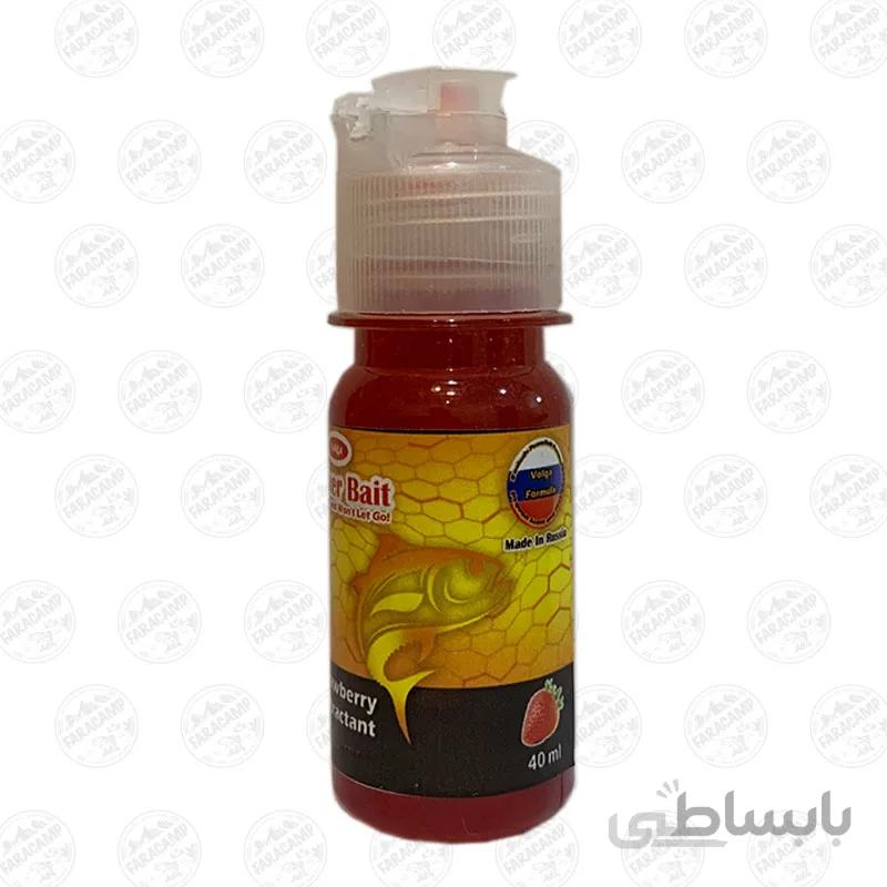 اسانس ماهیگیری طعم توت فرنگی 40 سی سی