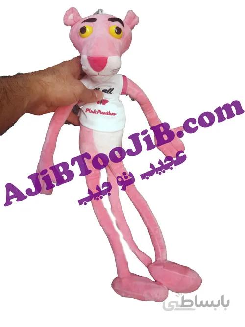 عروسک پلنگ صورتی