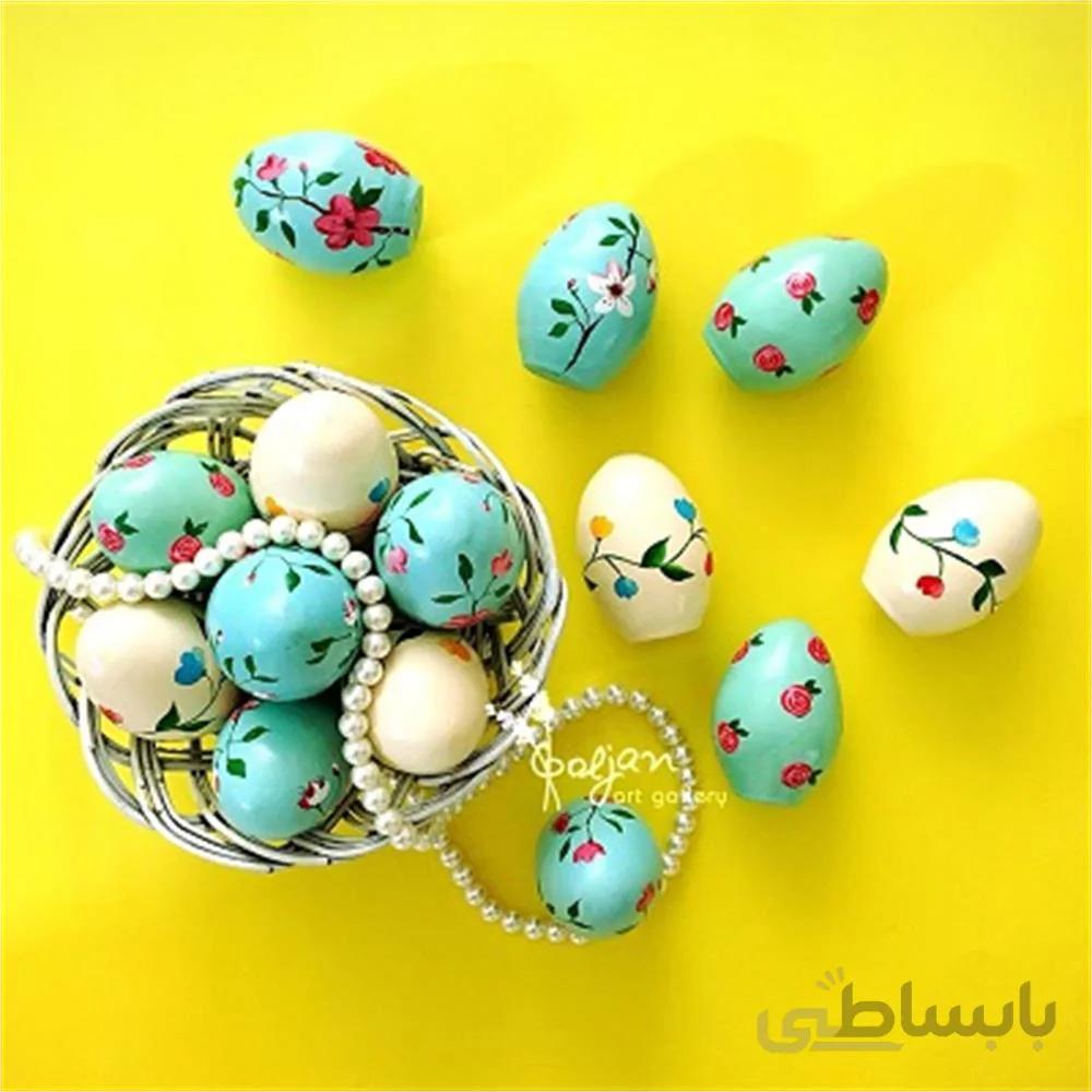 تخم مرغ رنگي عيدانه