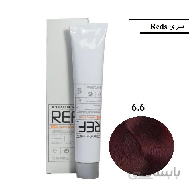 رنگ مو رف ۶٫۶ بلوند قرمز تیره