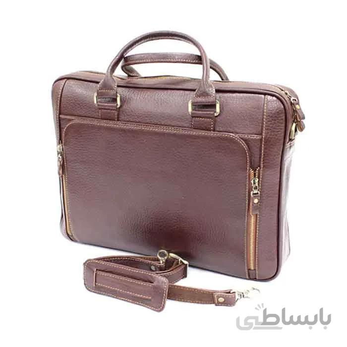 کیف اداری چرم طبیعی آروین چرم کد AR-408