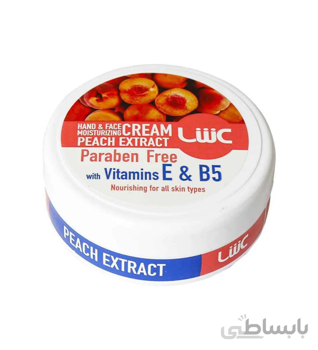 کرم مرطوب کننده عصاره هلو کاسه ای 100میل عش ا Asch Peach Moisturizing Cream 100ml