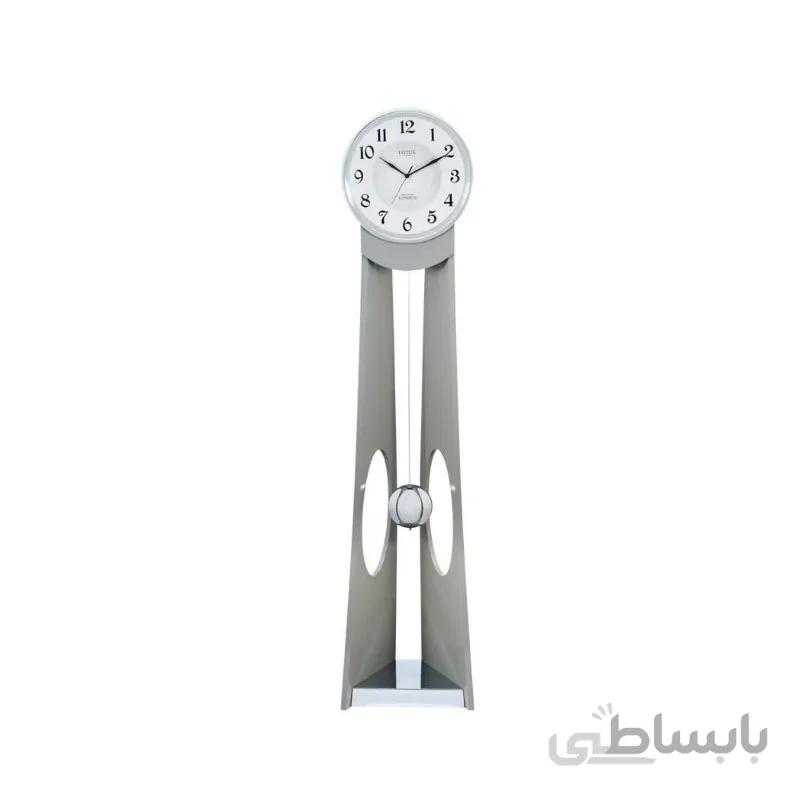 ساعت ایستاده و کنارسالنی لوتوس مدل 14142 طوسی