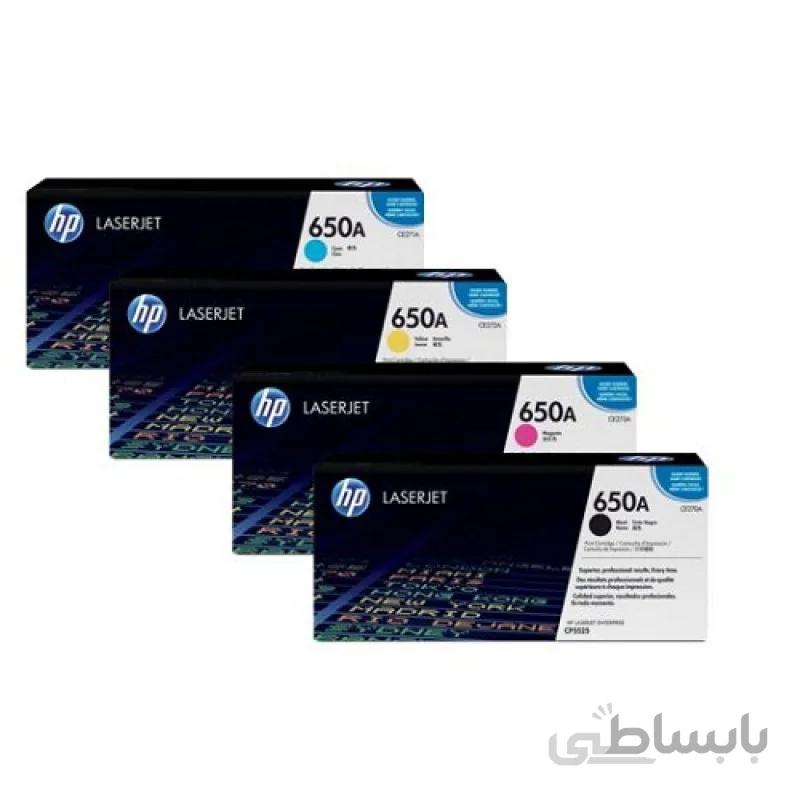 ست کارتریج رنگی اچ پی 650A
