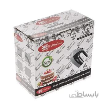 همزن فوما مدل FU-975 ا توجه : یک خش بسیار کوچک روی دسته همزن وجود دارد ( طبق تصویر پیوستی ) دستگاه نو و اکبند است این مورد از کارخانه وجود داشته است زمان تست دستگاه متوجه شدیم
