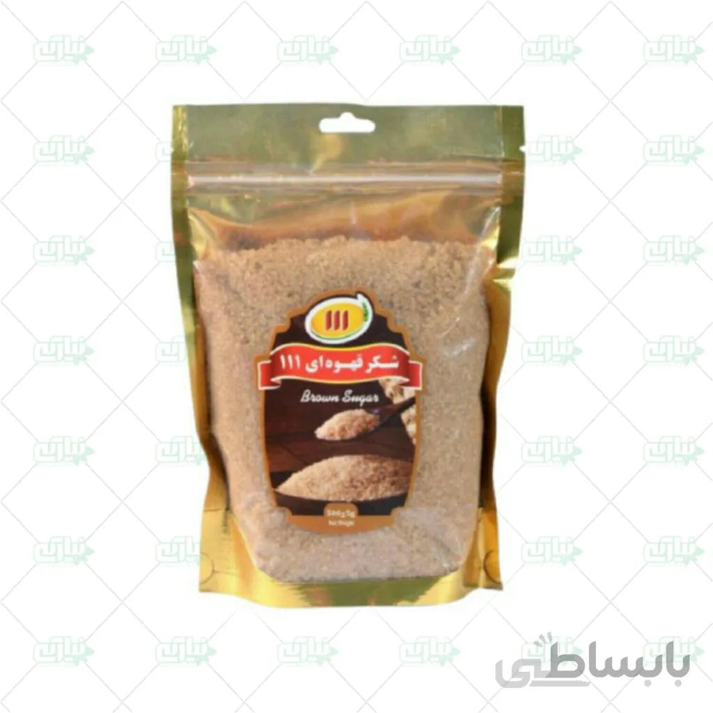 شکر قهوه ای 111