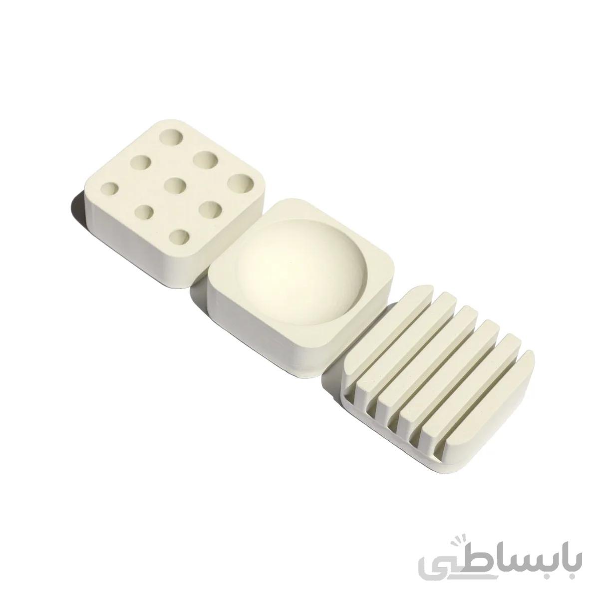 ست اداری رومیزی مدل SERBO-W مجموعه 3 عددی