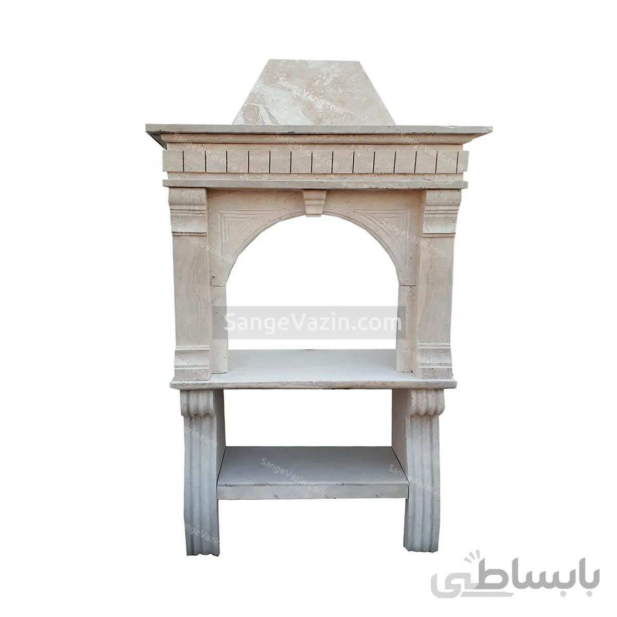 باربیکیو سنگی طرح افروز