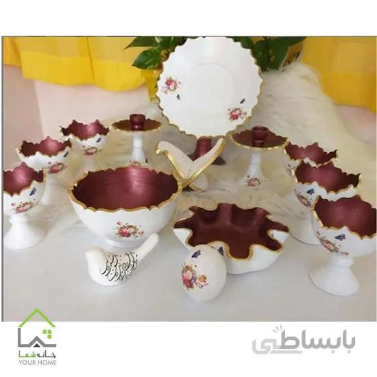 ظرف هفت سین سفالی