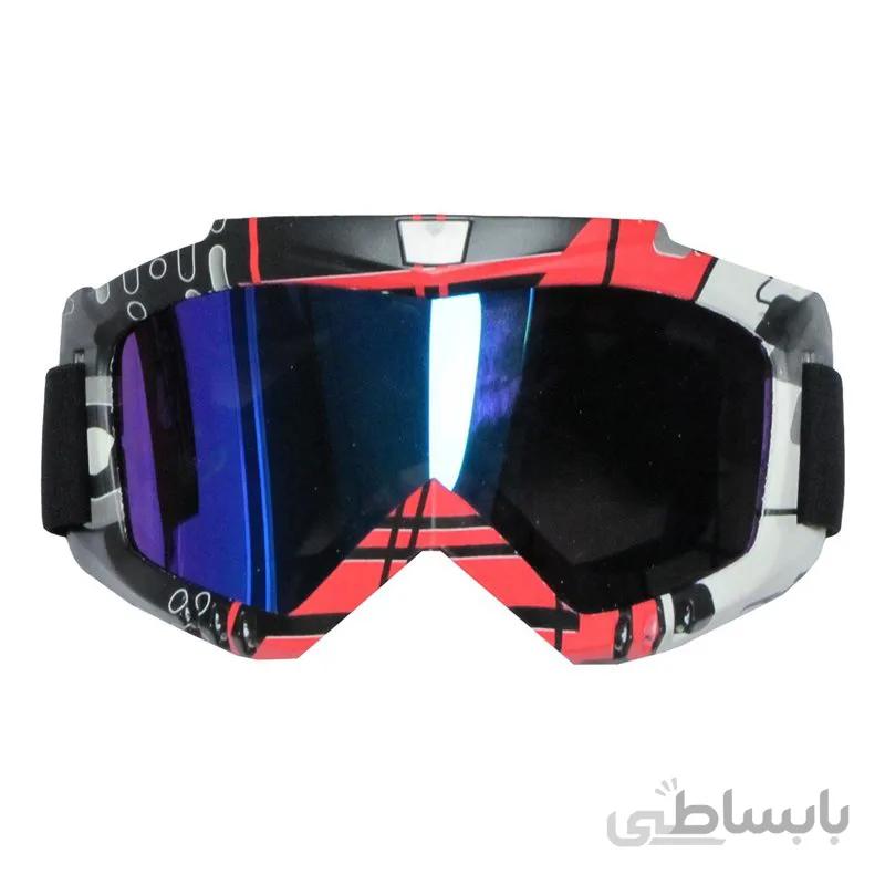 عینک موتور سواری مدل WHT-RD