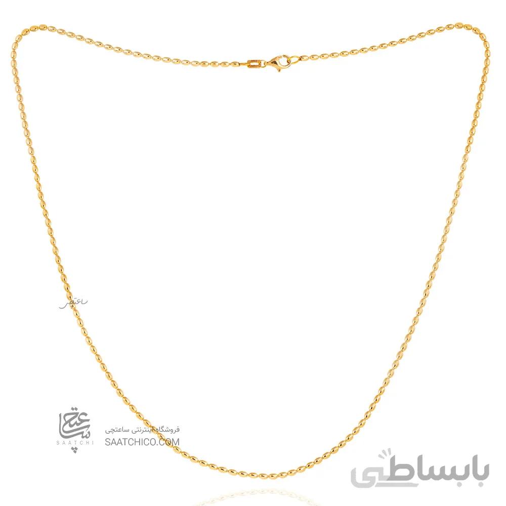 زنجیر طلا طرح باله کد CD110