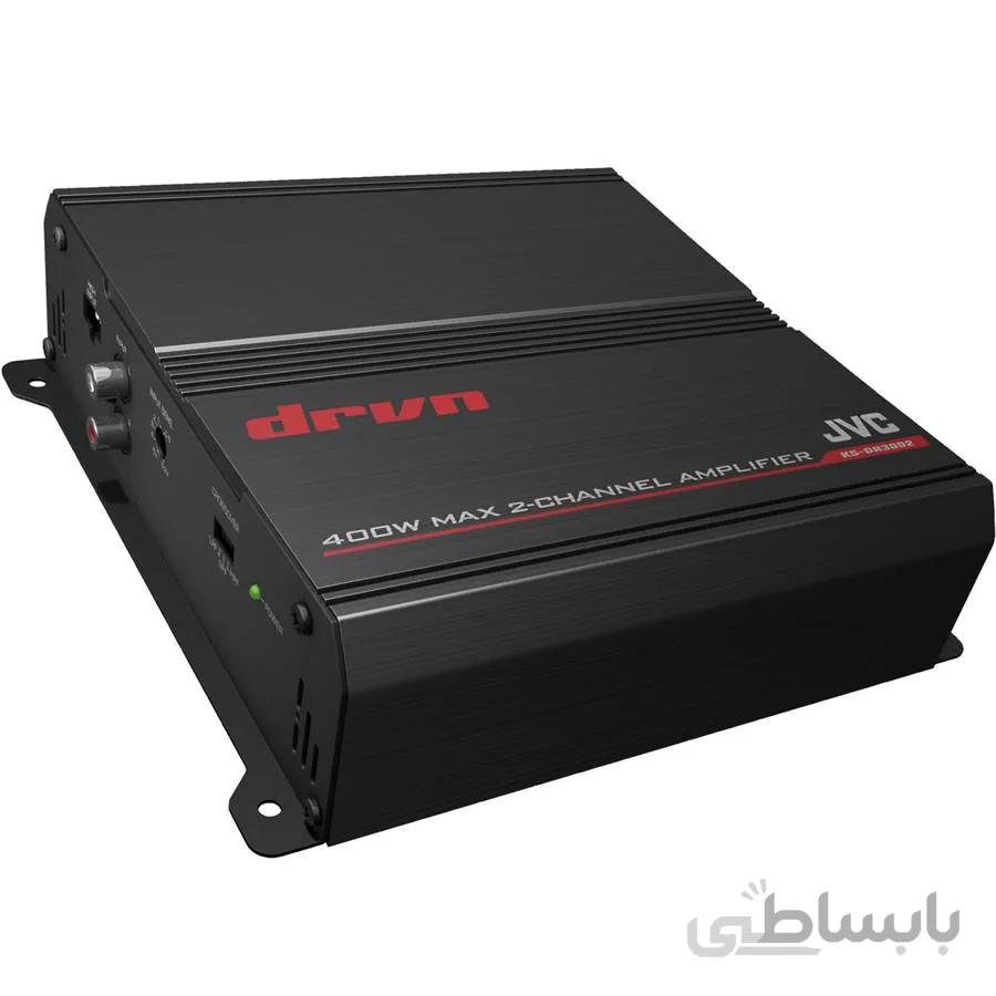 آمپلی فایر خودرو جی وی سی مدل KS-DR3002 دو کاناله ا JVC KS-DR3002 2-Channel Car Amplifier