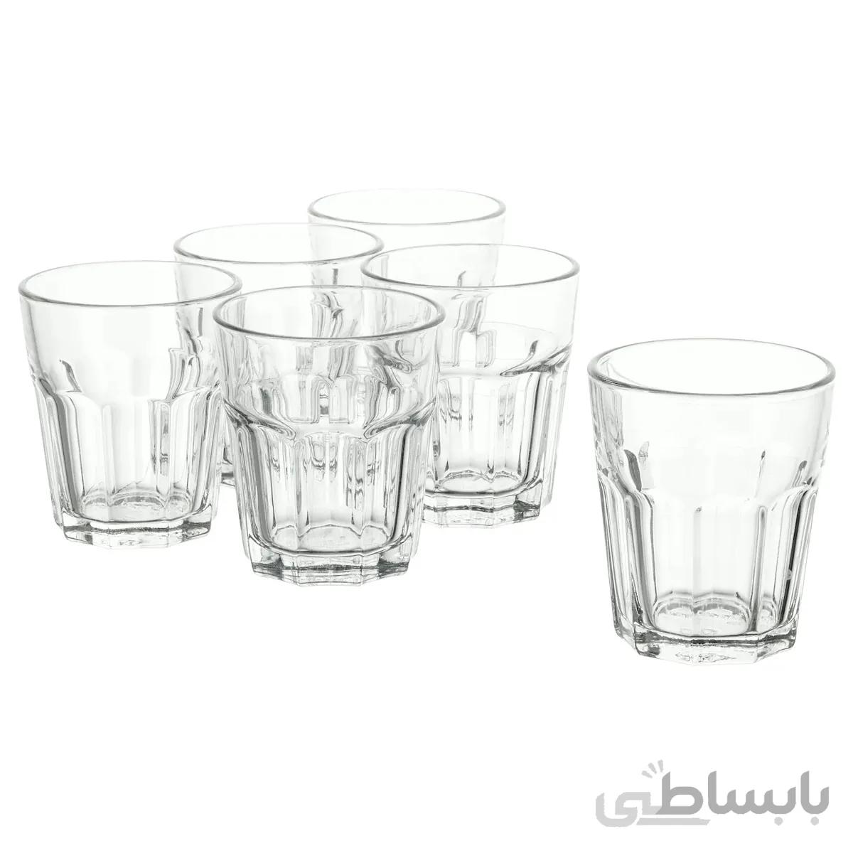 لیوان ایکیا مدل Pokal بسته 6 عددی کد 2247