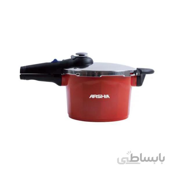 دیگ زودپز ۵ لیتر قرمز عرشیا مدل PR622-1808