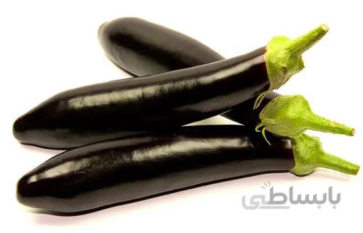 بذر بادمجان قلمی کشیده هیبرید بسته 10 عددی
