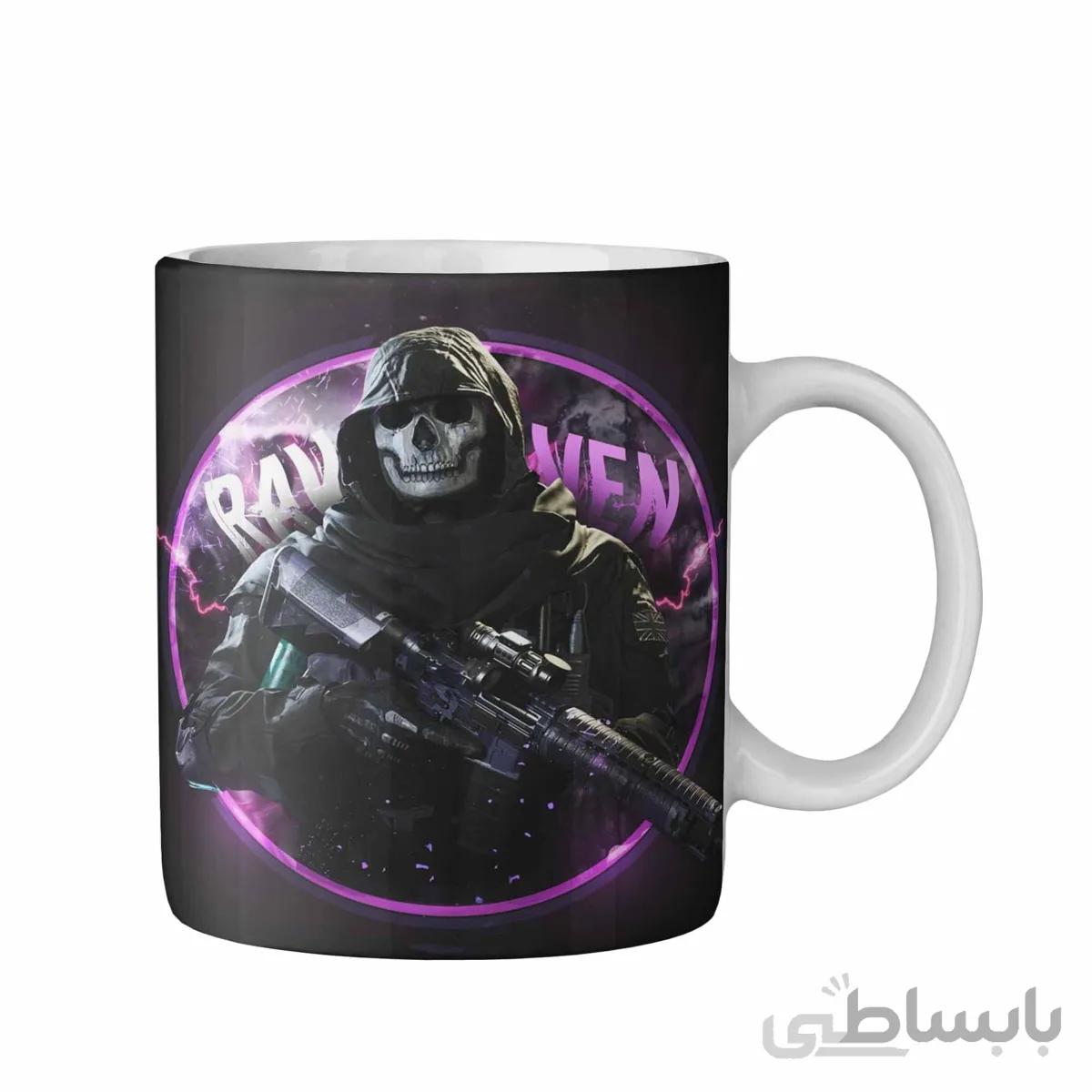 ماگ طرح بازی ندای وظیفه Call of Duty