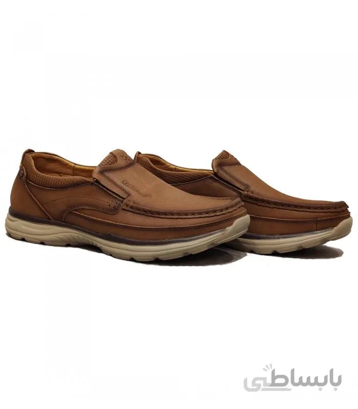 کفش مردانه طبی تمام چرم Redwood 20066-N