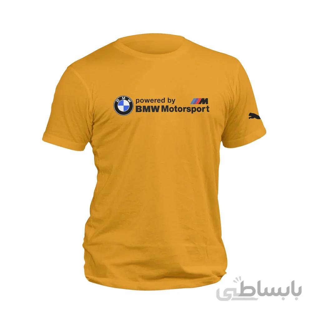 تیشرت خردلی BMW motorsport
