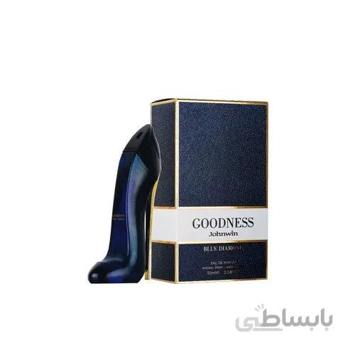 عطر ادکلن زنانه کارولینا هررا گود گرل گلیتر جانوین گودنس (Johnwin Carolina Herrera Good Girl Glitter) حجم 90 میل ا JOHNWIN GOODNESS Blue Diamond For Women