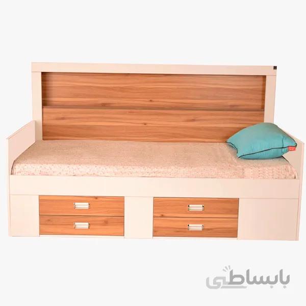 تخت خواب تکنفره لمکده مدل sofa
