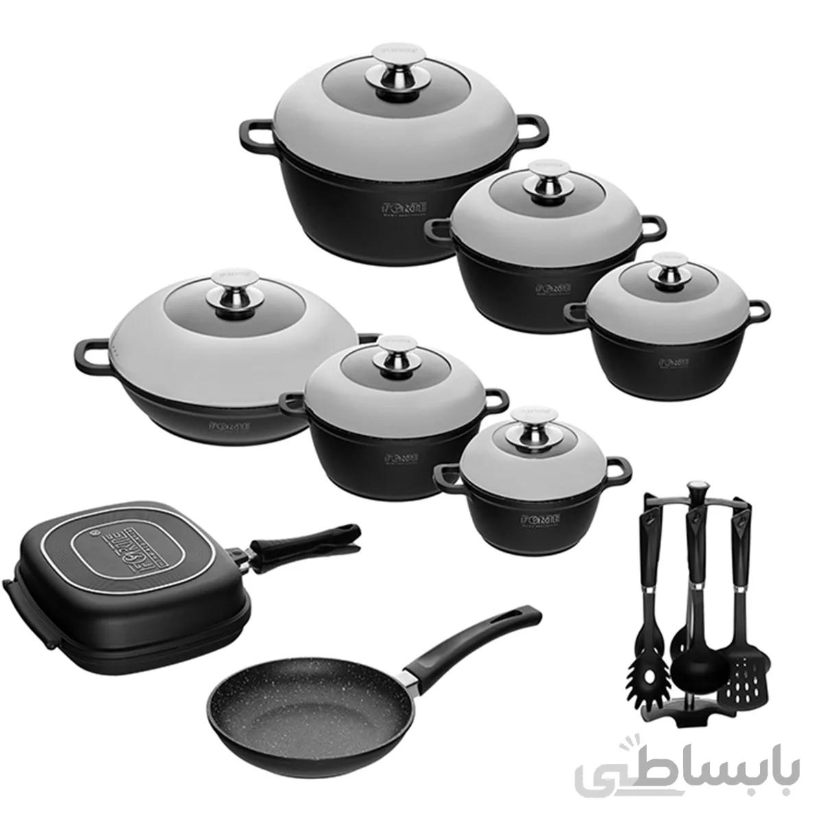 سرویس 22 پارچه فورته مدل تینا ا Forteh Pot Set 22 Pcs