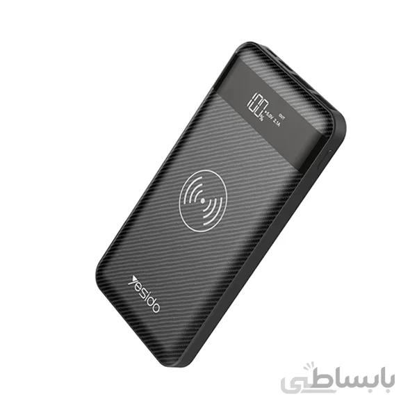 پاوربانک وایرلس 10000 میلی آمپر Yesido YP-06