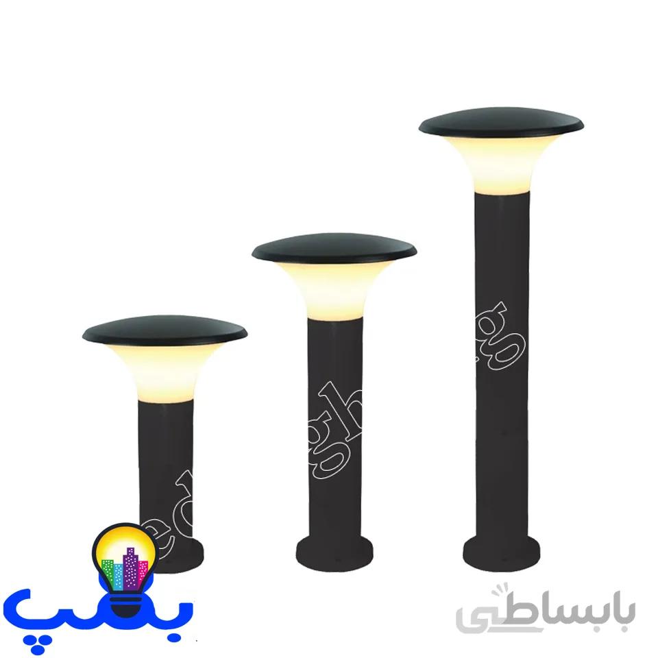 چراغ پارکی قارچى مشکی ML20