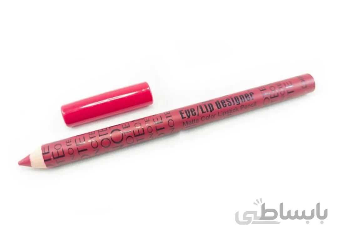 خط لب و مداد لب نوت