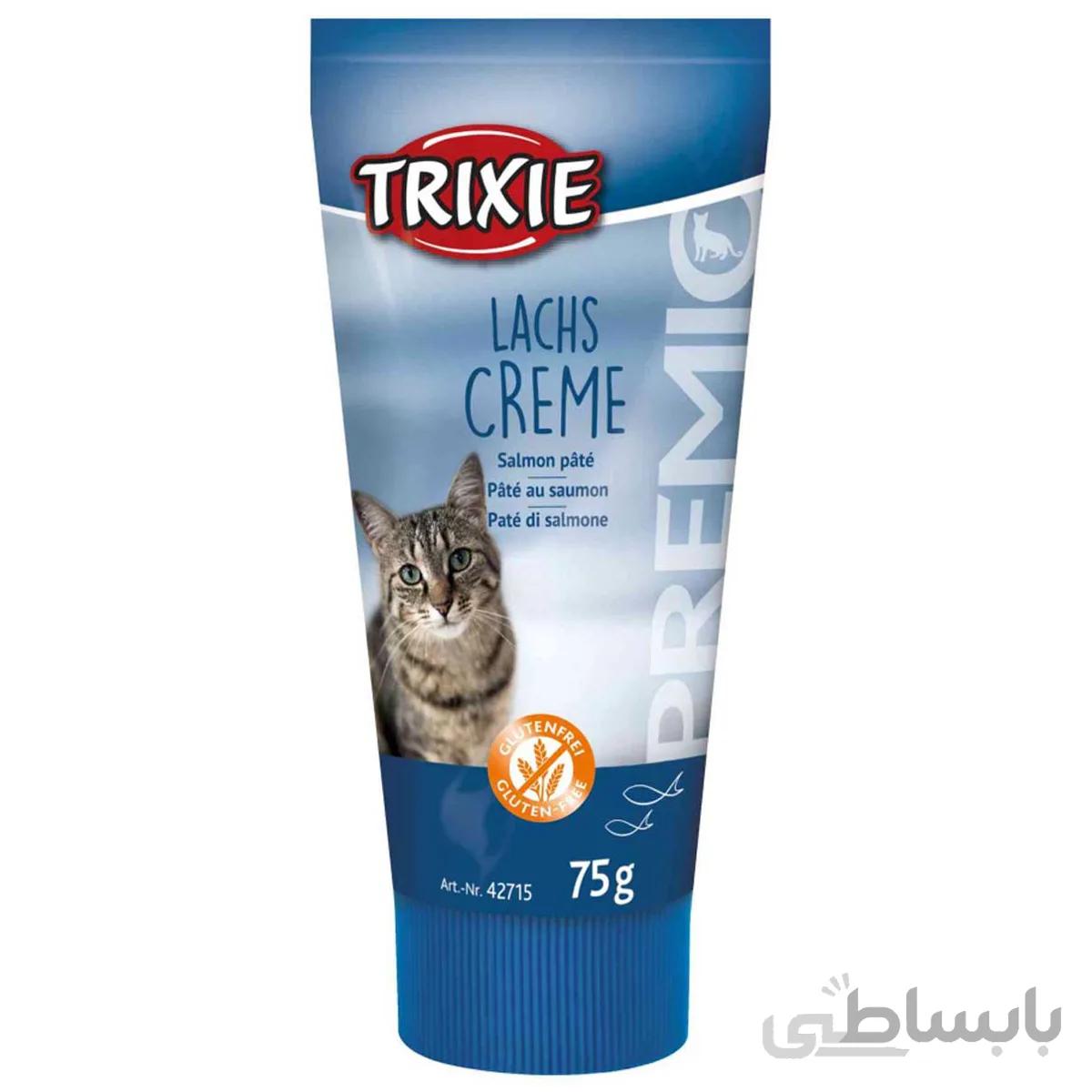 سس غذای گربه تریکسی طعم سالمون وزن 75 گرم ا Trixie Salmon Pate 75g