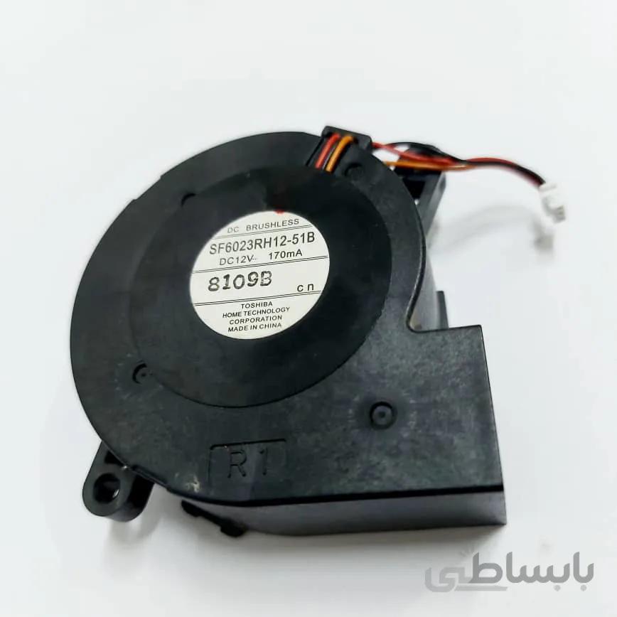 فن حلزونی 60*60*22 میلیمتر 12 ولت 0.17 آمپر هیتاچی CP-X1 ویدئو پروژکتور (سمت راست )
