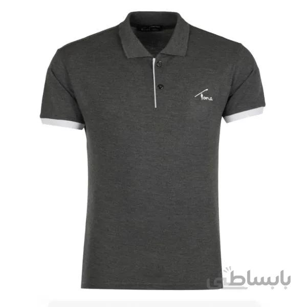 تیشرت یقه دار مردانه مدل T.Gray ا مدل T.Gray