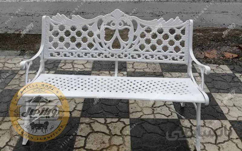 نیمکت آلومینیومی 3نفره مدل زاگرس
