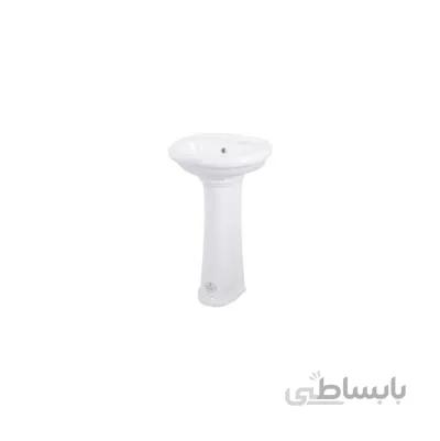 روشویی آدرینا 63 با پایه ا روشویی آدرینا 63 با پایه