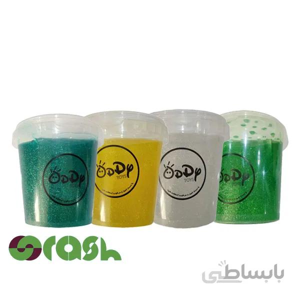 اسلایم اکلیلی سطلی مدل گلکسی oddy toys وزن 1 کیلوگرم