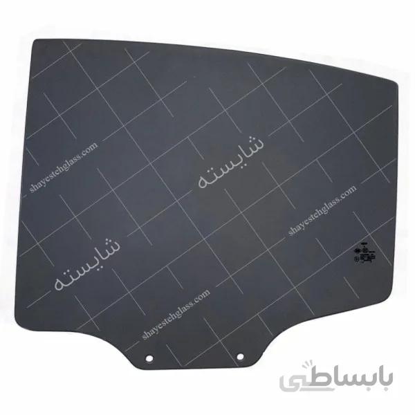 شیشه درب عقب چپ MVM530 دودی