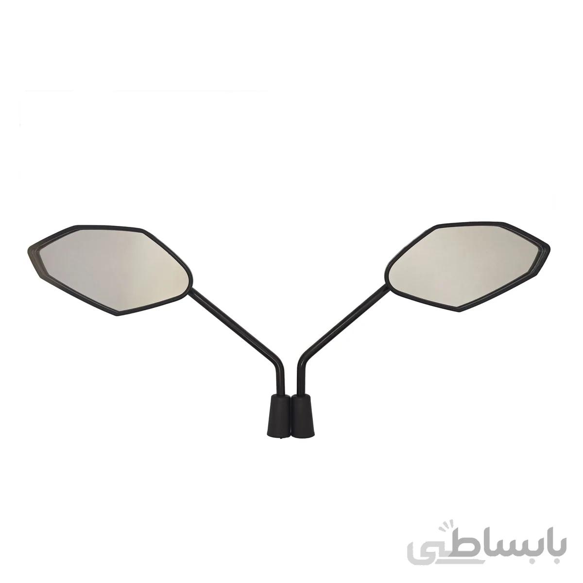 آینه موتور سیکلت هوندا کلیک مدل KL-NEW-01 بسته 2 عددی