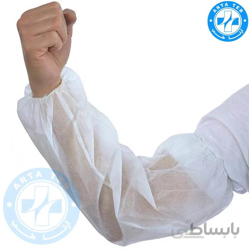 کاور آستین یکبار مصرف|گرماژ 17 ا کاور آستین یکبار مصرف اسپان باند