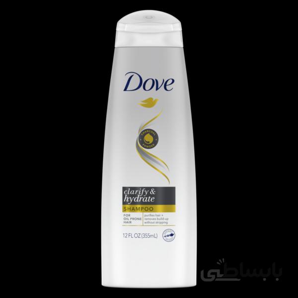 شامپو داو ۳۵۵ میل برای موهای چرب – Dove Shampoo for oil prone hair