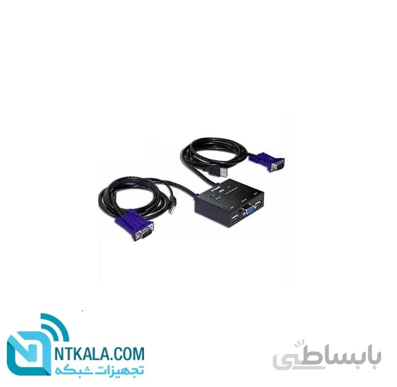 سوییچ KVM با 2 پورت دی-لینک دی-لینک مدل KVM-222