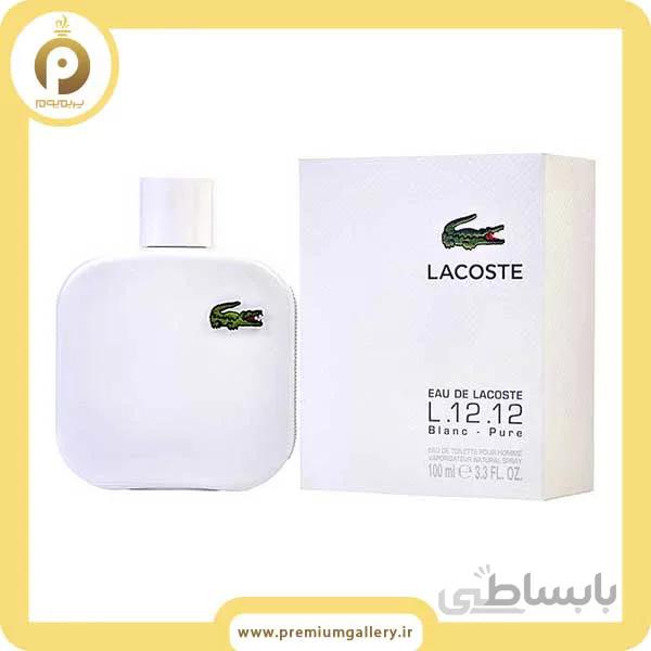 عطر ادکلن لاگوست سفید | Lacoste L.12.12 Blanc
