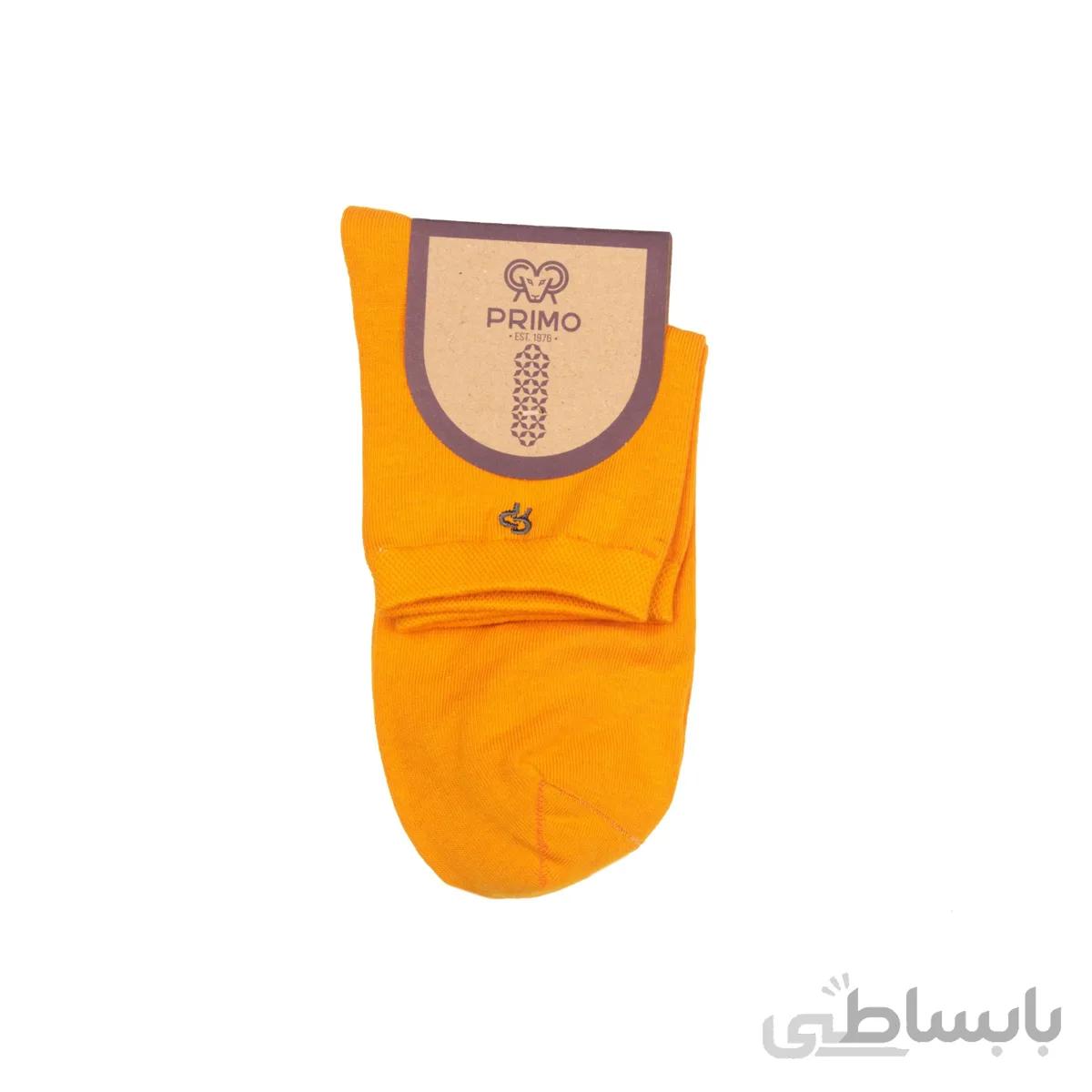 جوراب نیم ساق پریمو مدل ساده 9600/01/25