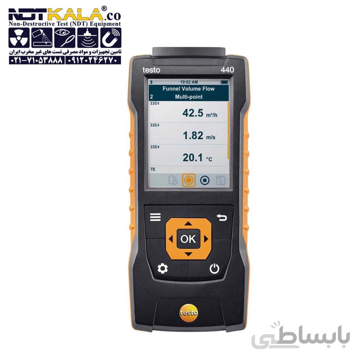بادسنج و کیفیت سنج هوا تستو TESTO 440